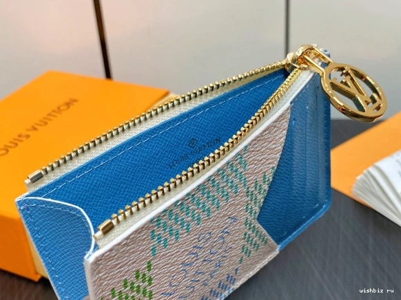 WIS Holder-12*8*0.8cm VUITTON Romy Card LOUIS 0207